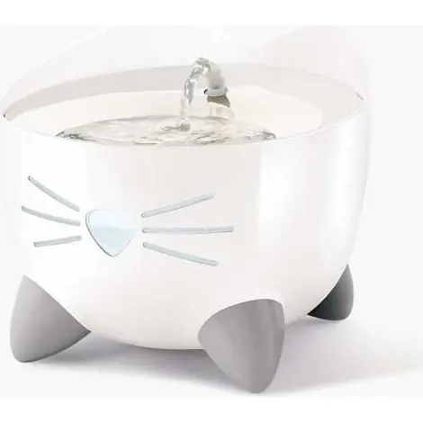 Cat-it Pixi fontaine à eau blanc acier 2,5 L - Remise