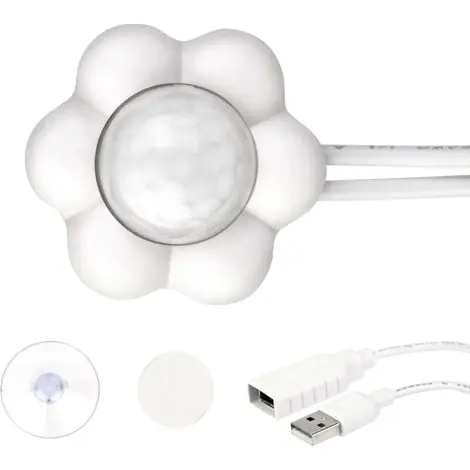 Détecteur de Mouvement pour Fontaine à Eau pour Chat et Chien Interrupteur à détecteur de Mouvement Intelligent Automatique Infrarouge Universel pour Animaux Distributeur d‘eau Potable avec USB | Prix en baisse