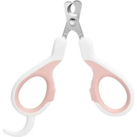 Très populaire - Ciseaux à ongles pour animaux de compagnie, ciseaux pour chaton, nettoyage, chiots, lapins, oiseaux et petits animaux (rose)