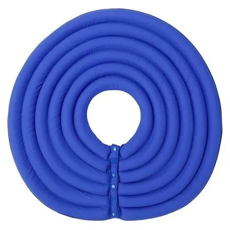 Collier doux et confortable pour chat avec fermeture réglable, taille L, couleur bleue - Prix spécial