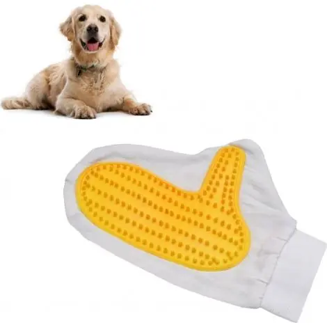 Bon plan | Brosse De Massage Et D‘épilation Pour Chat Et Chien Gant
