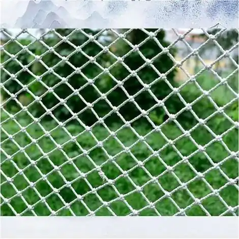 1×10m Filet de Sécurité en Filet Protection Anti-Chute Fenêtres Balcon Corde Solide Durable Empêcher Chutes - Affaire à saisir